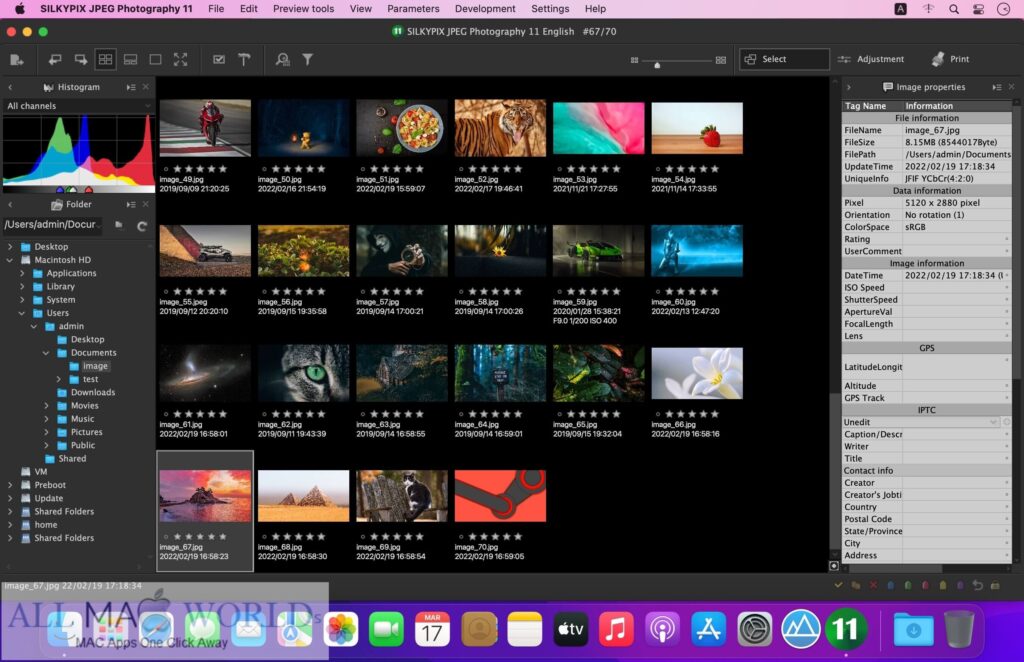 SILKYPIX JPEG Photography 11E for macOS Free Download