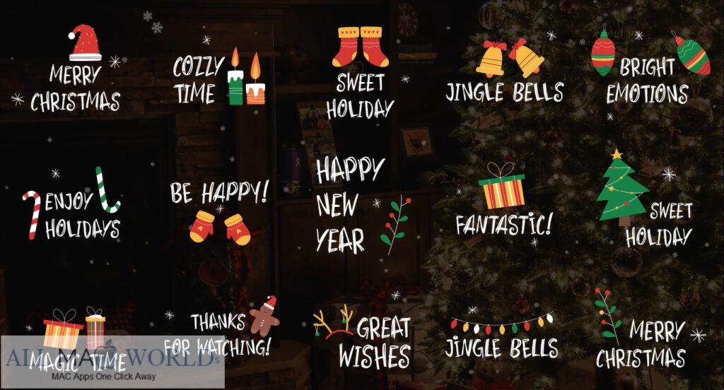 Videohive Christmas Comic Titles Project For Final Cut Free Download