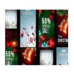 Videohive Christmas Creative Posts and Stories For Final Cut Download Free