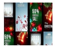 Videohive Christmas Creative Posts and Stories For Final Cut Download Free