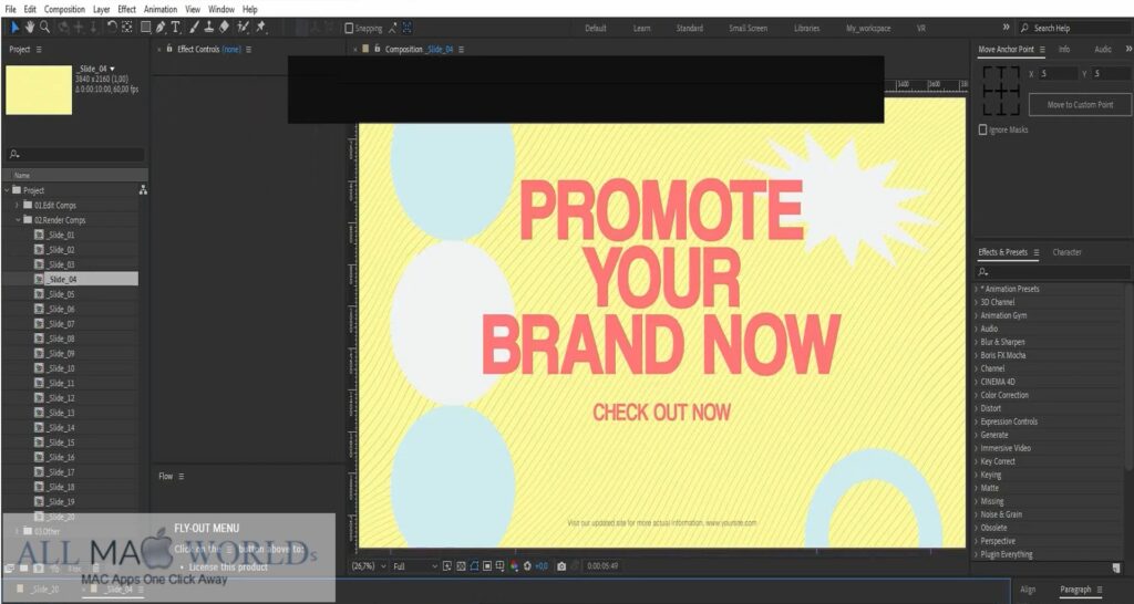 Videohive New Year Typography Slides Plugin For Final Cut