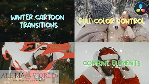 Videohive Winter Cartoon Transitions Project For Final Cut Free Download