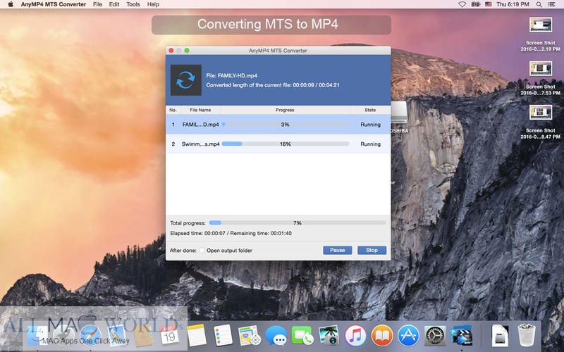 AnyMP4 MTS Converter 8 Free Download