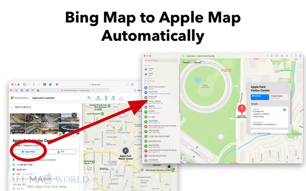 Map Converter for Safari 1.0 for macOS Free Download
