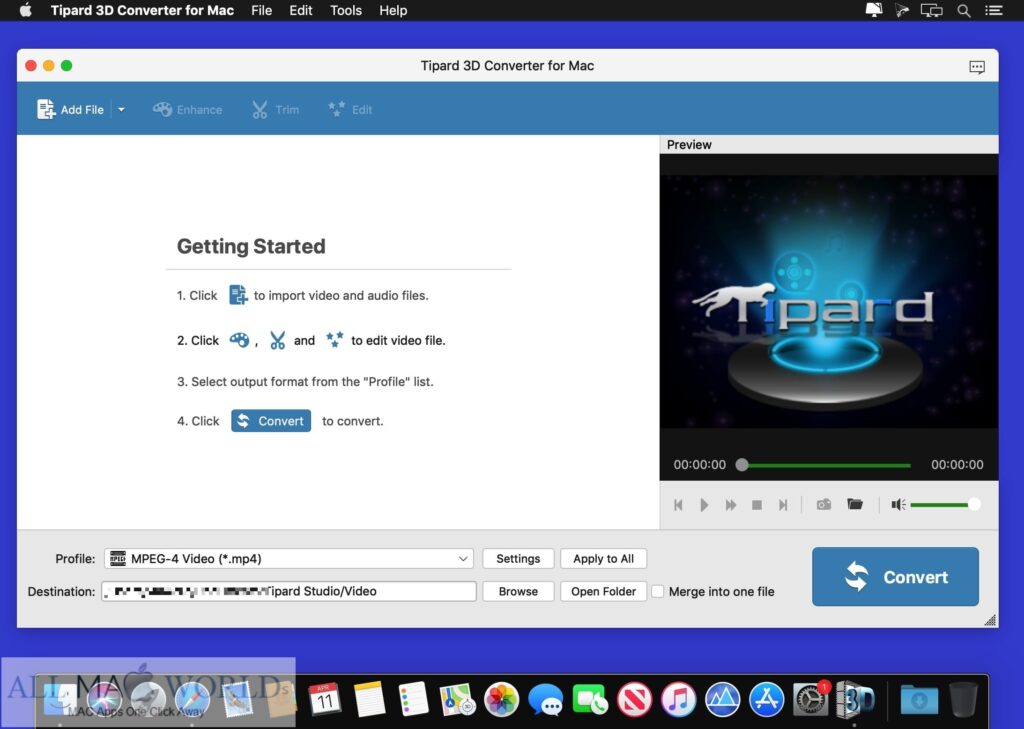 Tipard 3D Converter 6 for Mac Free Download