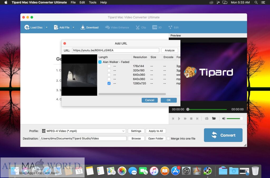 Tipard Total Media Converter 9 for macOS Free Download