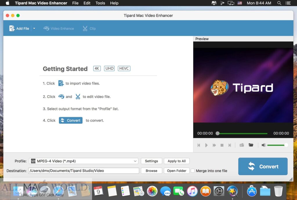 Tipard Video Enhancer 9 for Mac Free Download