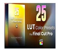 Videohive 25 LUTs pack For Final Cut Pro X Download Free