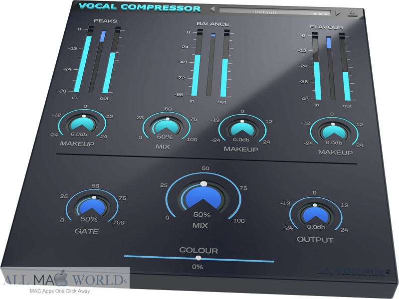 WA Production Vocal Compressor 1.1.0 for macOS Free Download