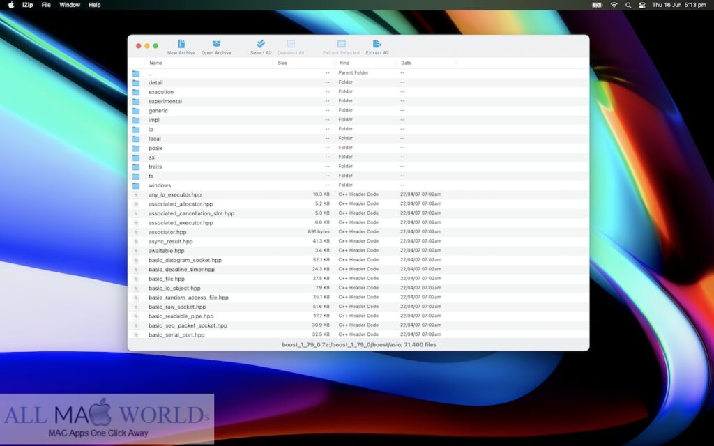 iZip Archiver Pro 4 for macOS Free Download
