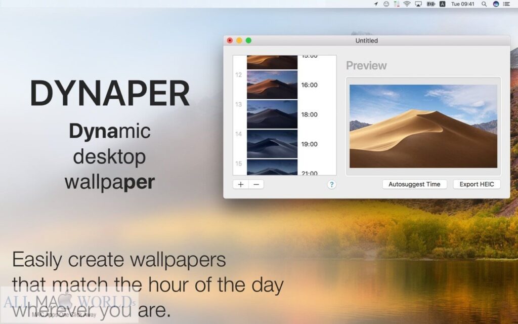 Dynaper Dynamic Wallpapers 1.5 for Mac Free Download