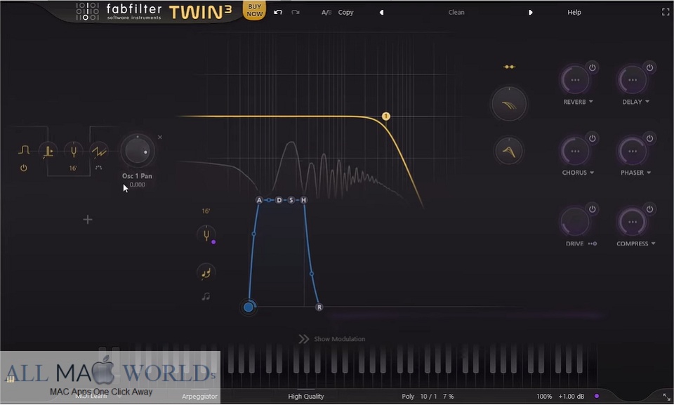 FabFilter Twin 3 for Mac Free Download