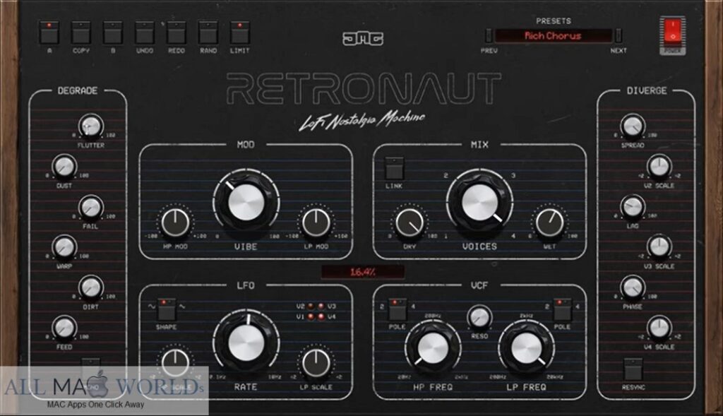 JMG Sound Retronaut 1.0 for macOS Free Download