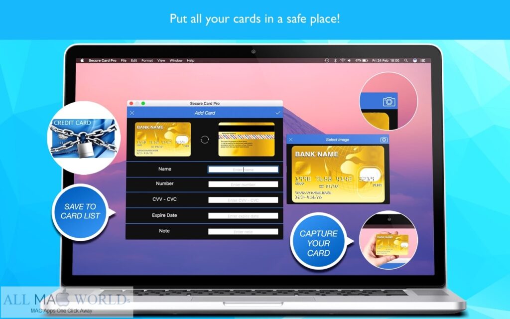 Secure Card Pro 1.3 for macOS Free Download