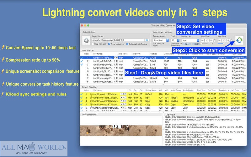 Thunder Video Converter Pro 5 for Mac Free Download