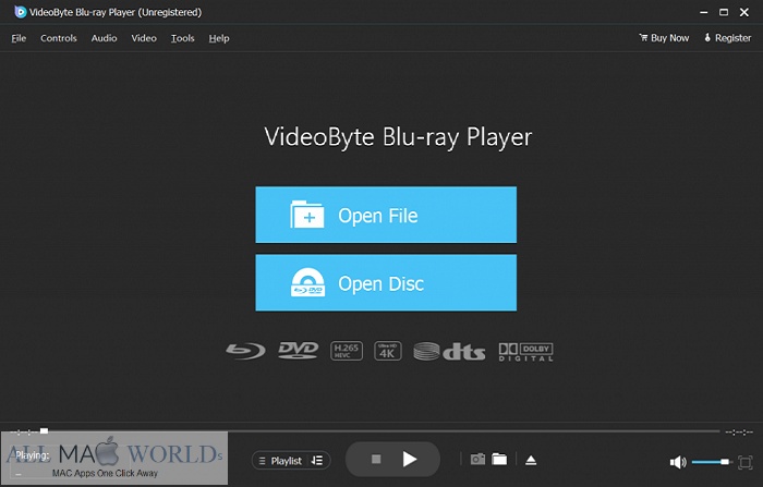 VideoByte Blu-ray Player 1.1 for Mac Free Download