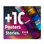 Videohive 10 Posters Instagram Stories for After Effects Download Free