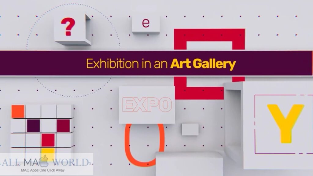 Videohive Abstract Gallery Exhibition Project for After Effects Free Download