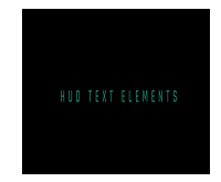 Videohive HUD Text Elements For After Effects Download Free
