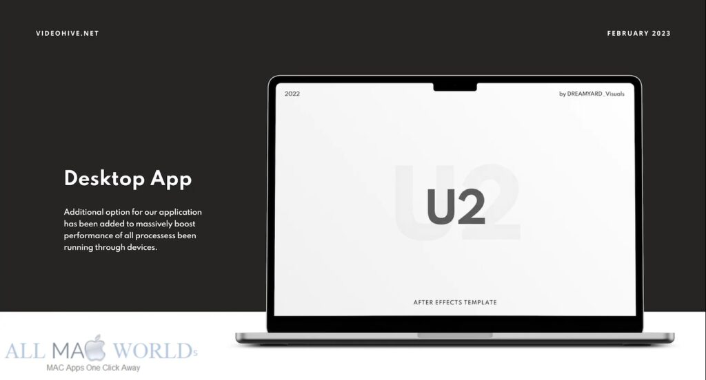 Videohive U2 Website Promo Project for After Effects Free Download