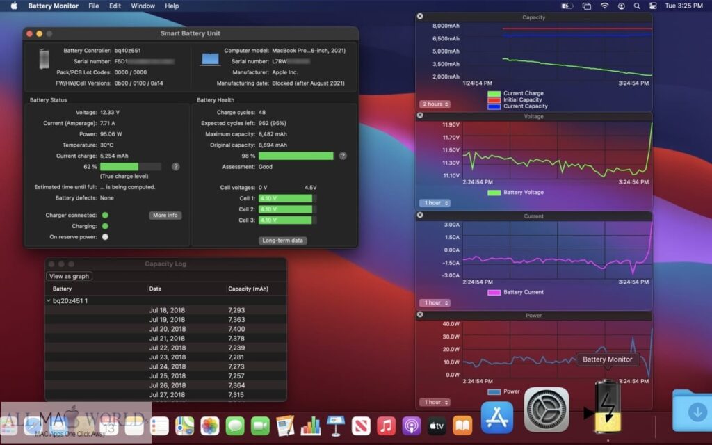 Battery Monitor 4 for macOS Free Download