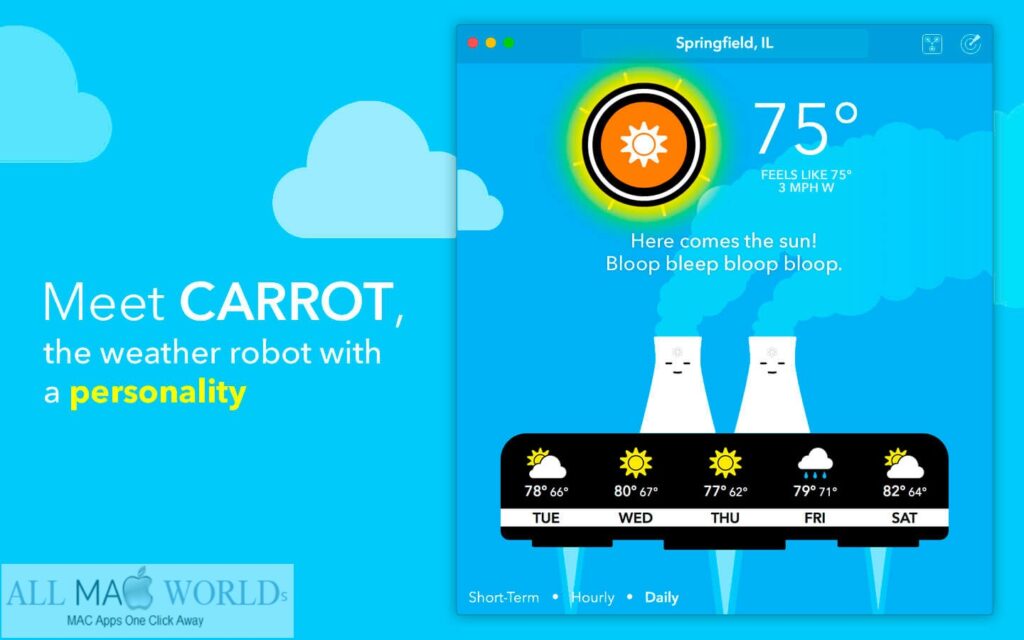 CARROT Weather 4 for Mac Free Download