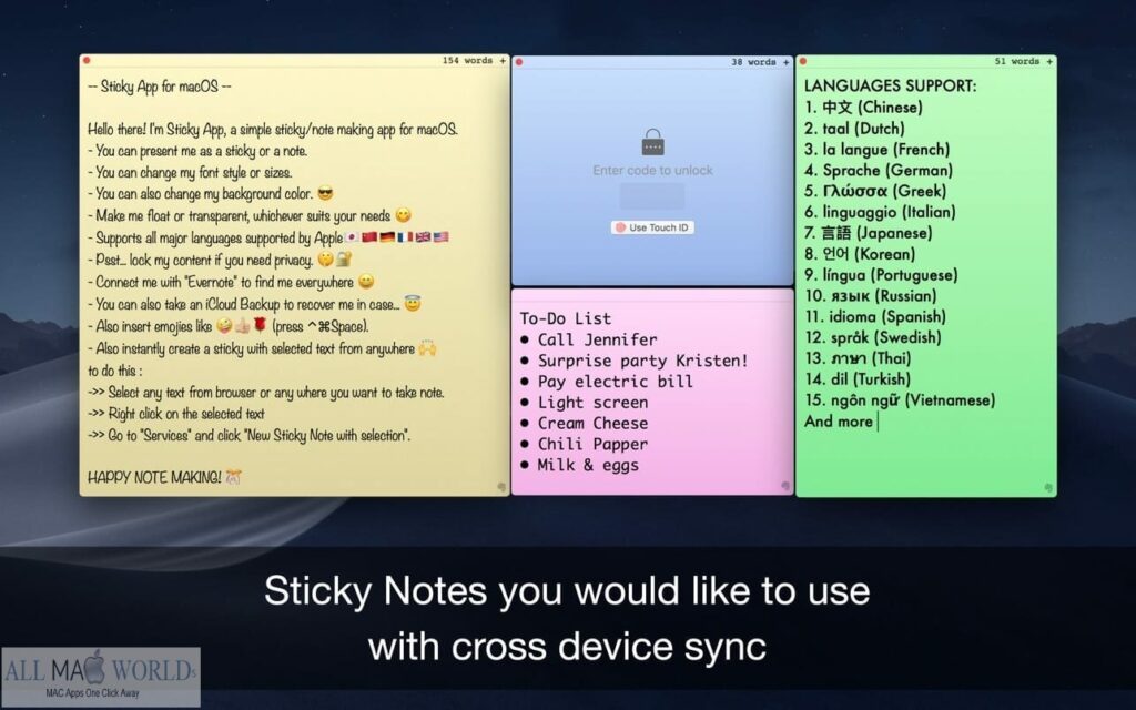 Sticky 2 for Mac Free Download