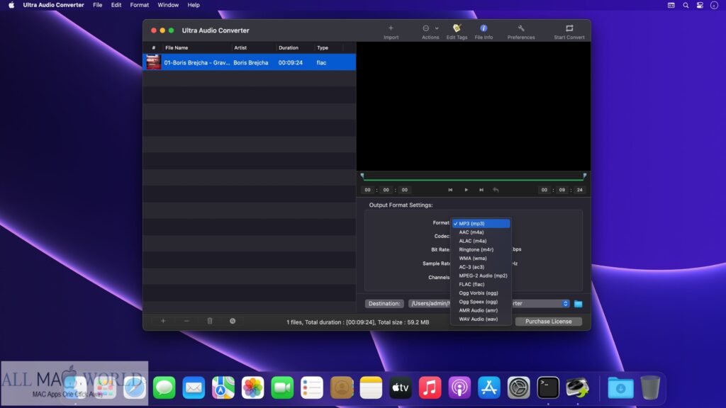 Ultra Audio Converter 3 for macOS Free Download