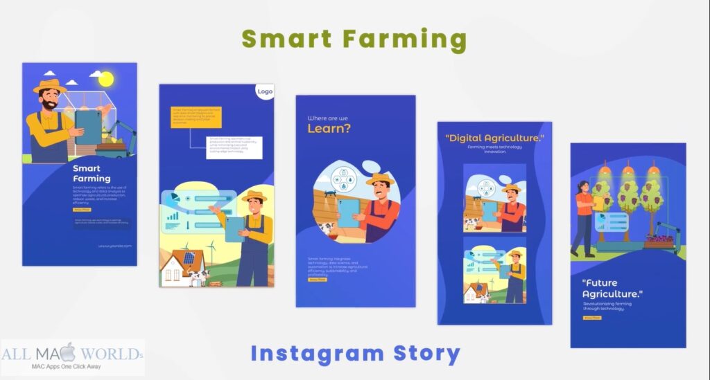 VideoHive Smart Farming Technology Instagram Story Project for After Effects Free Download