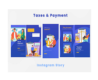 VideoHive Taxes and Payment Instagram Story for After Effects Download Free