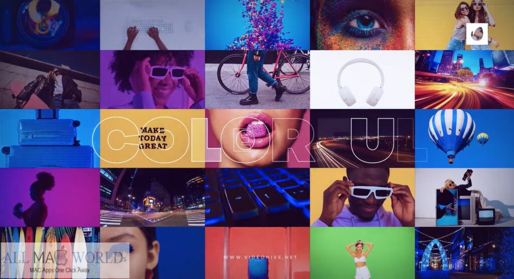 Videohive Colorful Slideshow Project for After Effects Free Download
