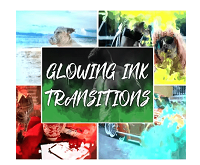 Videohive Glowing Ink Transitions for After Effects Download Free