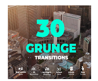 Videohive Grunge Transitions for After Effects Download Free