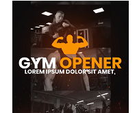 Videohive Gym Fitness Opener for After Effects Download Free