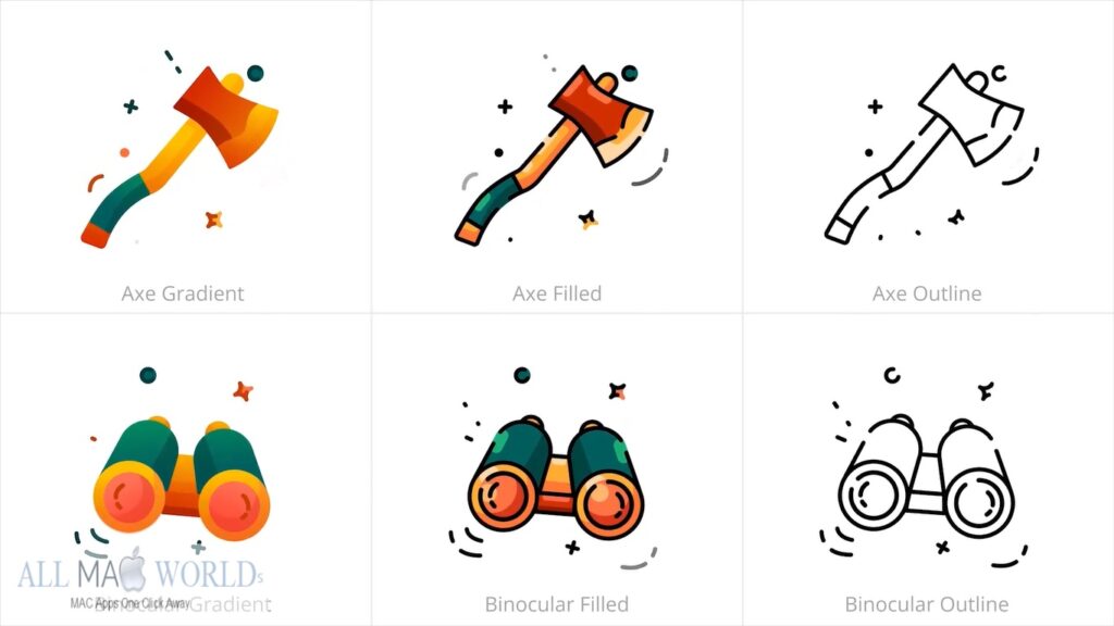 Videohive Hiking & Adventure Animated Icons Plugin for After Effects Free Download