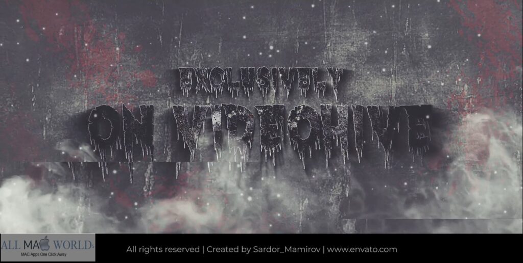 Videohive Horror Cinematic Trailer Titles Plugin for After Effects Free Download
