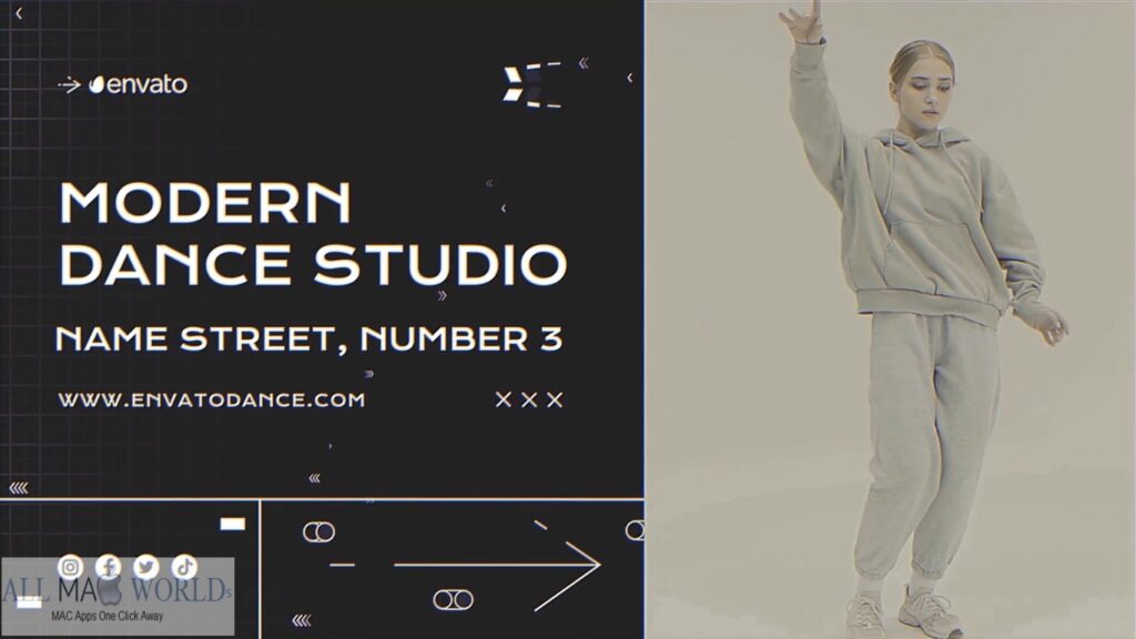Videohive Modern Dance Studio Promo Plugin for After Effects Free Download
