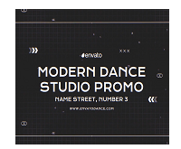 Videohive Modern Dance Studio Promo for After Effects Download Free