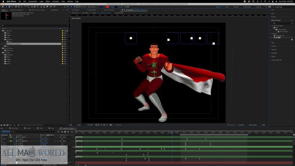 Videohive Superhero Comic Opener Project for After Effects Free Download