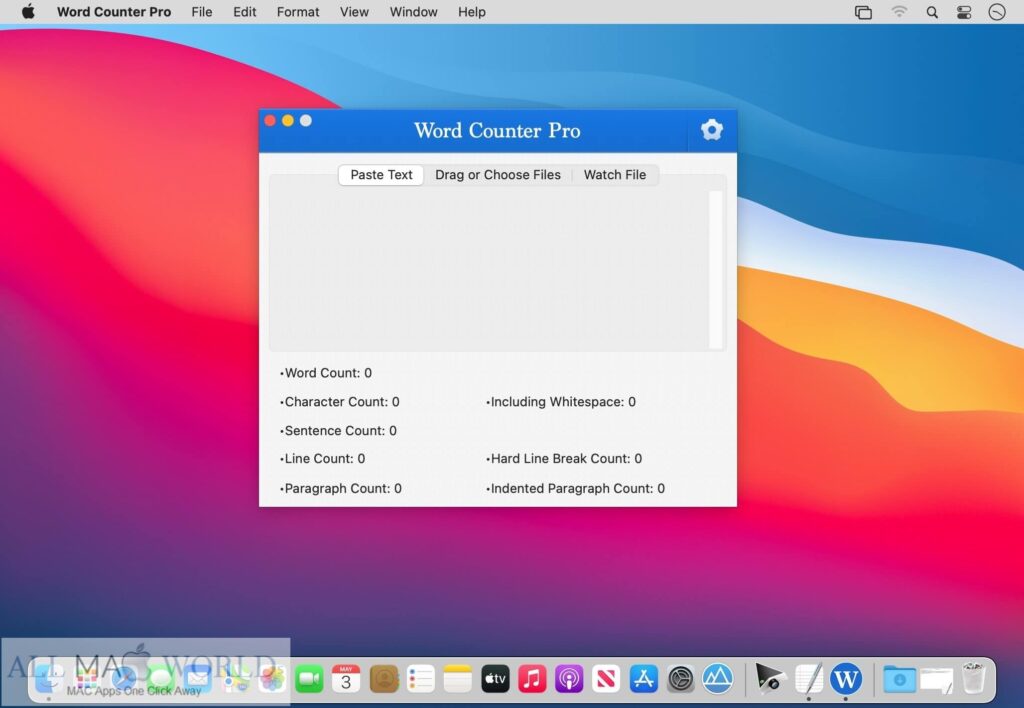 Word Counter Pro 3 for Mac Free Download