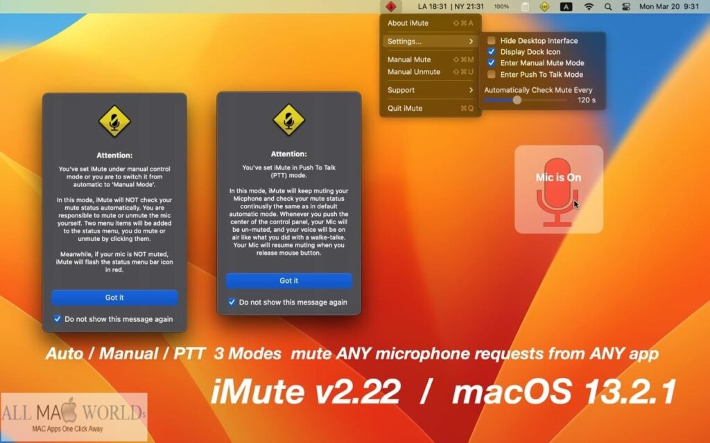 iMute 2 for Mac Free Download