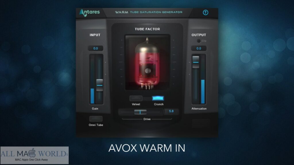 Antares AVOX Warm 4 for macOS Free Download
