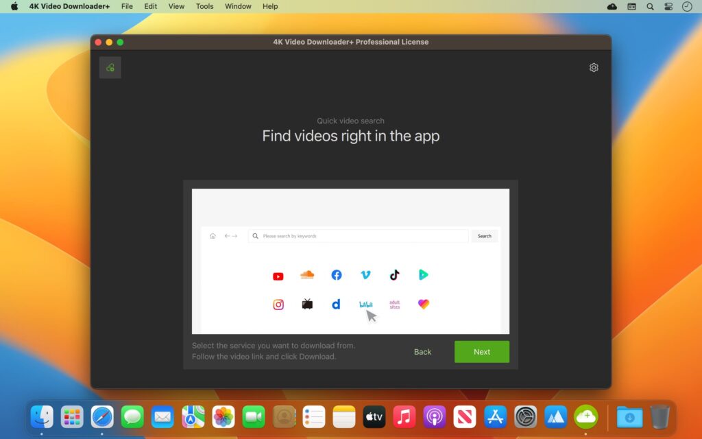 4K Video Downloader Plus Pro 1.0 for macOS Free Download