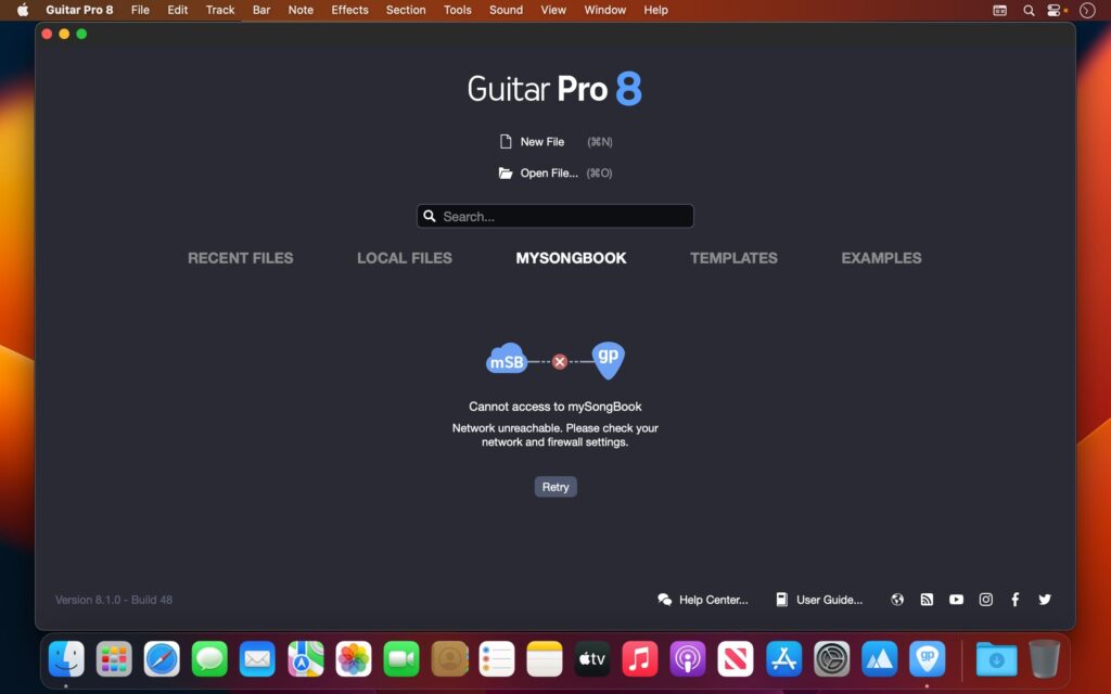 Guitar Pro 8 Build 48 for Mac Free Download