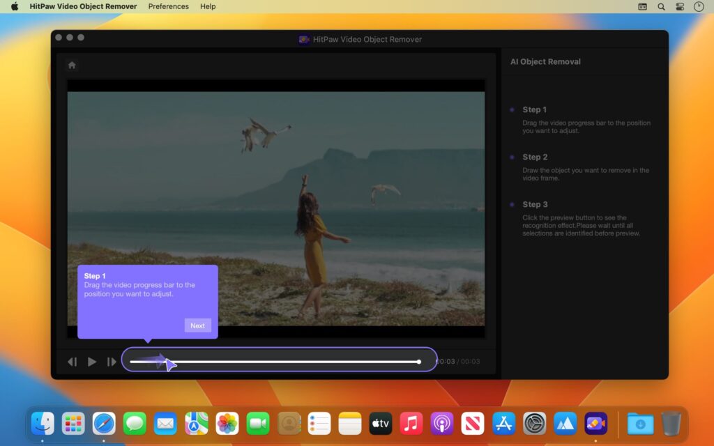HitPaw Video Object Remover 1.2.0 for macOS Free Download