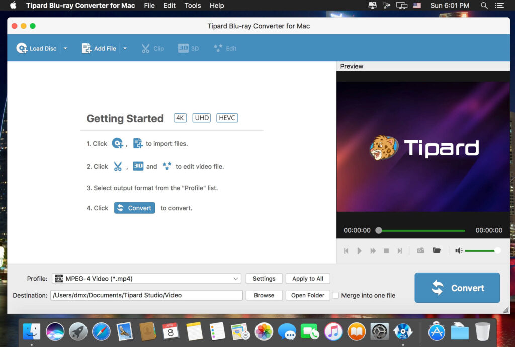 Tipard Blu-ray Converter 10 for Mac Free Download