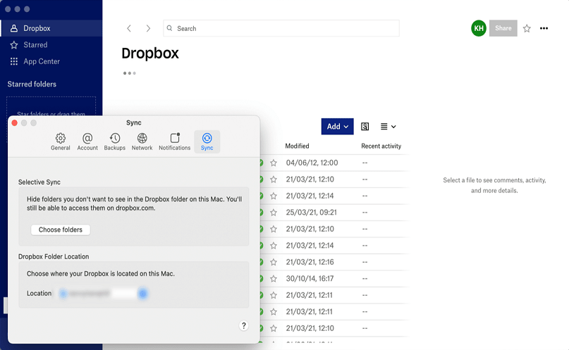 Dropbox 182.4.6427 for macOS Free Download
