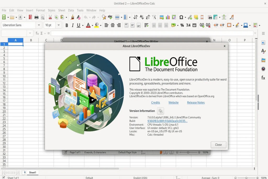 LibreOffice 7.6.1 for Mac Free Download