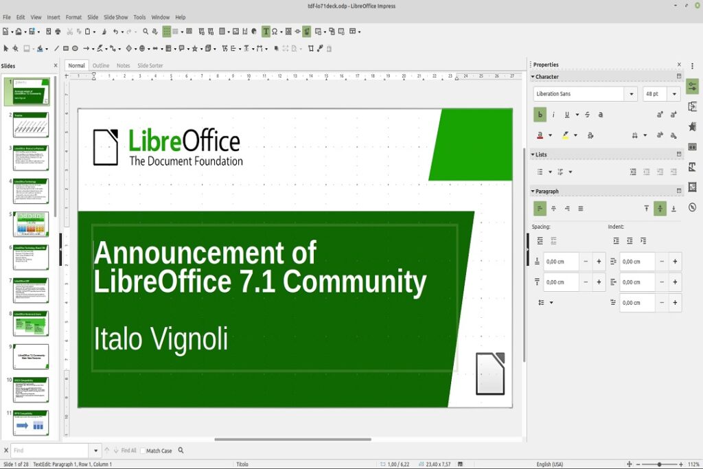 LibreOffice 7.6.1 for macOS Free Downlaod