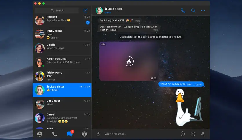 Telegram Desktop 4.9.8 Free Download